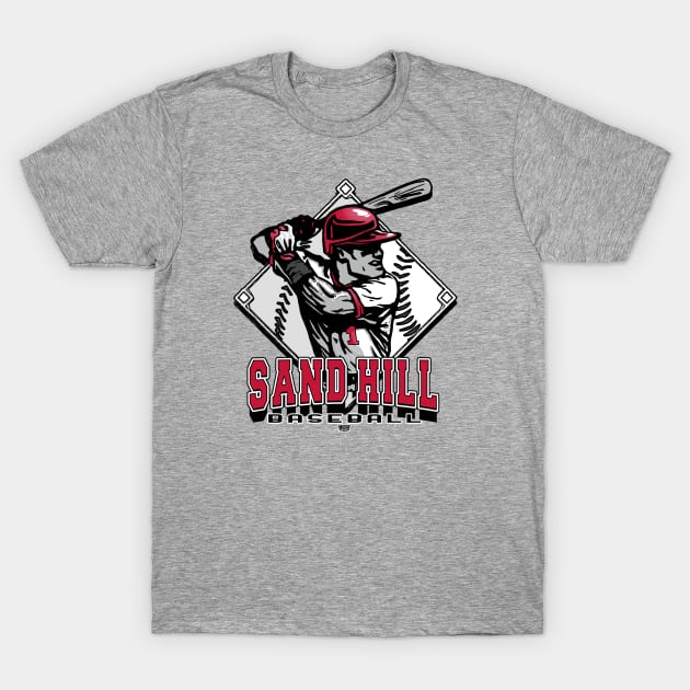 Sand Hill Forever Baseball Diamond T-Shirt by MudgeSportswear